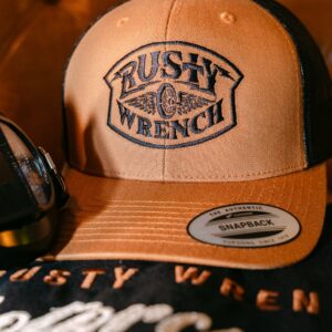Boné Rede Rusty Wrench /Roda - Camel