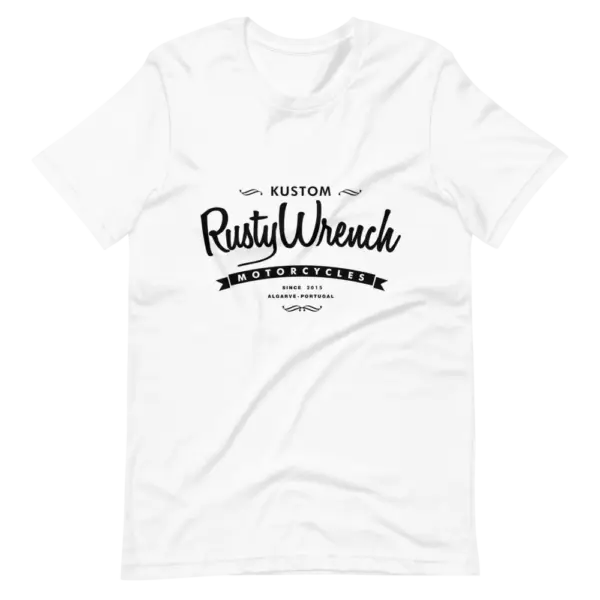 T-shirt Rusty Wrench Clássica - Branca